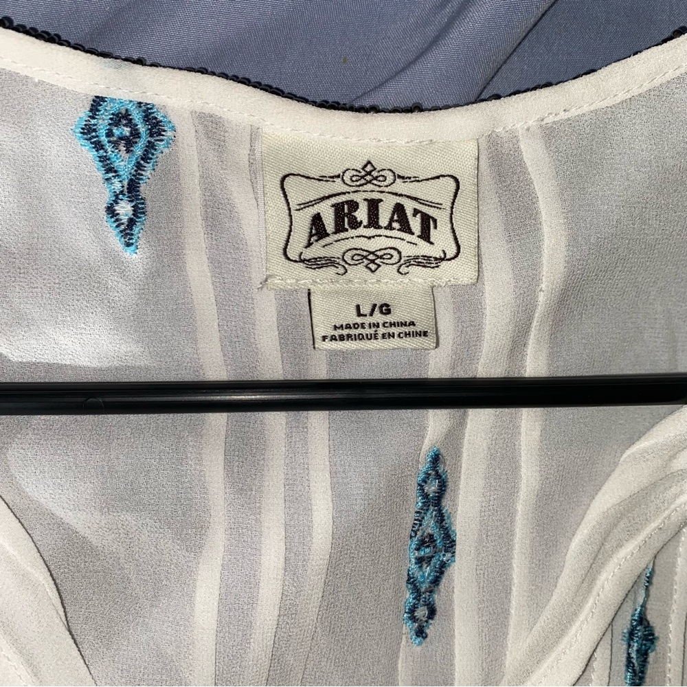 Sheer flowy blouse - Picture 5 of 5